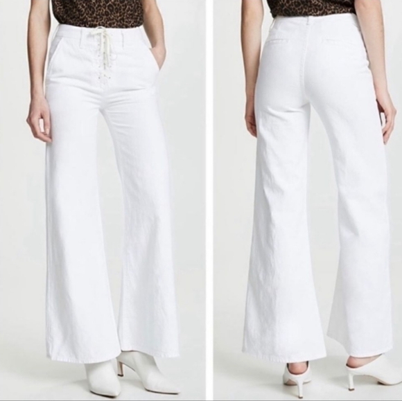 🆕 Mother The Tie Up Roller Prep Weekender in Return to the Island, Size 25, NWT - Picture 6 of 15